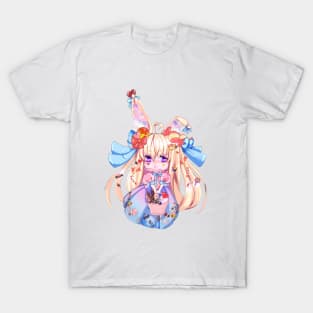 Easter Bunny Girl Festive Girl T-Shirt